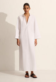 Relaxed Djellaba - White - Matteau